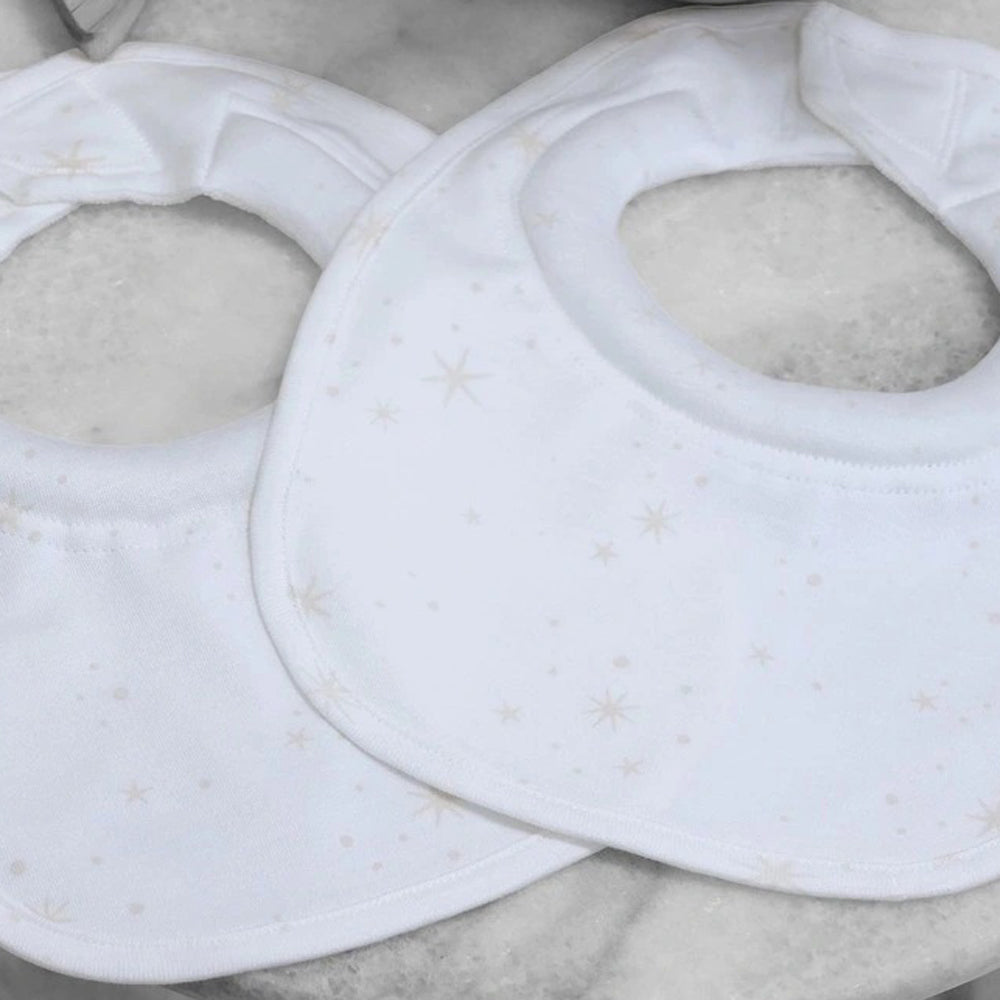 Bubba Blue Twinkle Twinkle 2pk Dribble Bibs