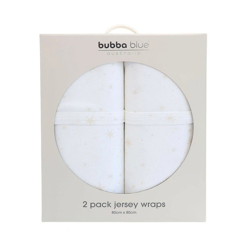 Bubba Blue Twinkle Twinkle 2pk Jersey Wraps