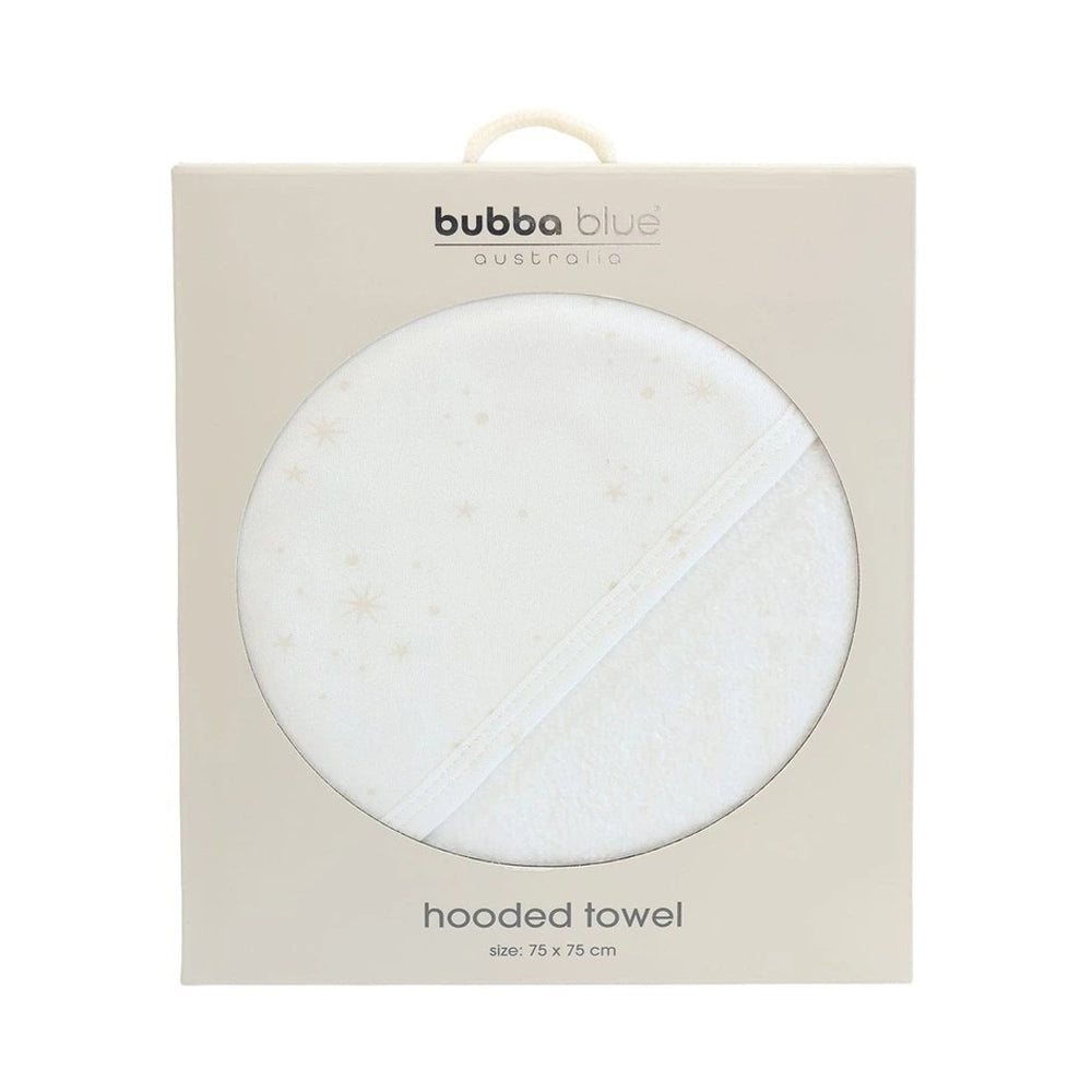 Bubba Blue Twinkle Twinkle Hooded Towel