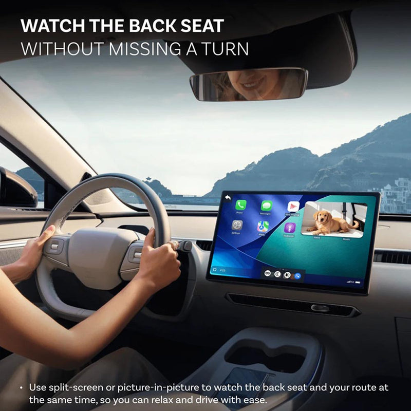 Bubbasafe Baby View Car Monitoring System - Panda