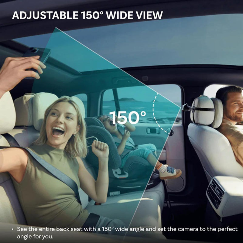 Bubbasafe Baby View Car Monitoring System - Panda