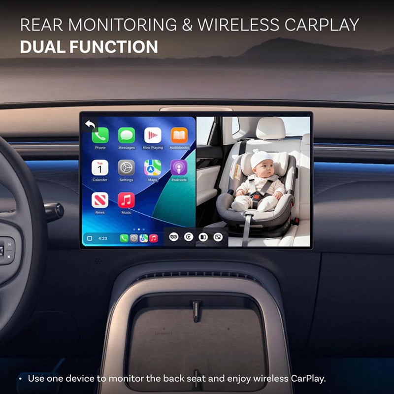 Bubbasafe Baby View Car Monitoring System - Panda