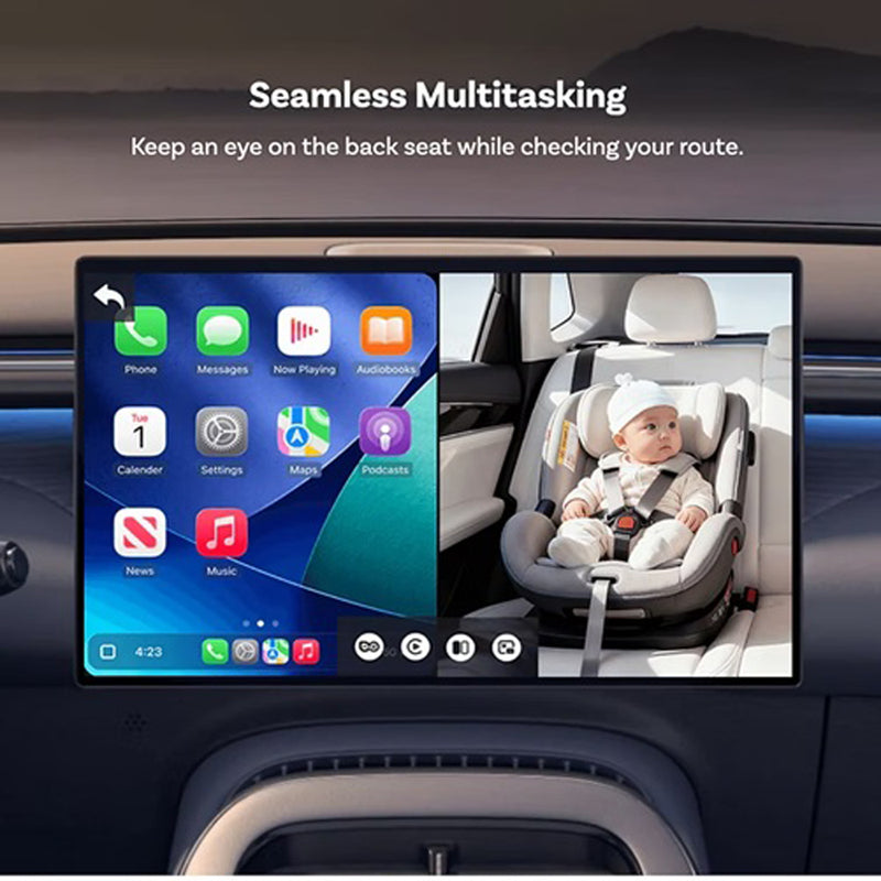 Bubbasafe Baby View Car Monitoring System - Panda