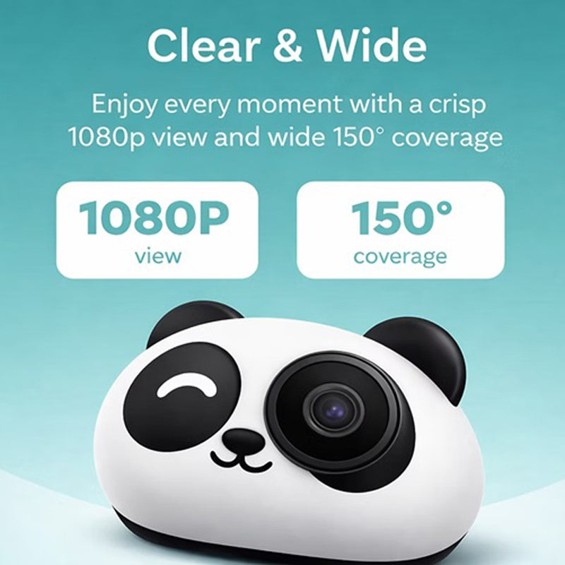 Bubbasafe Baby View Car Monitoring System - Panda