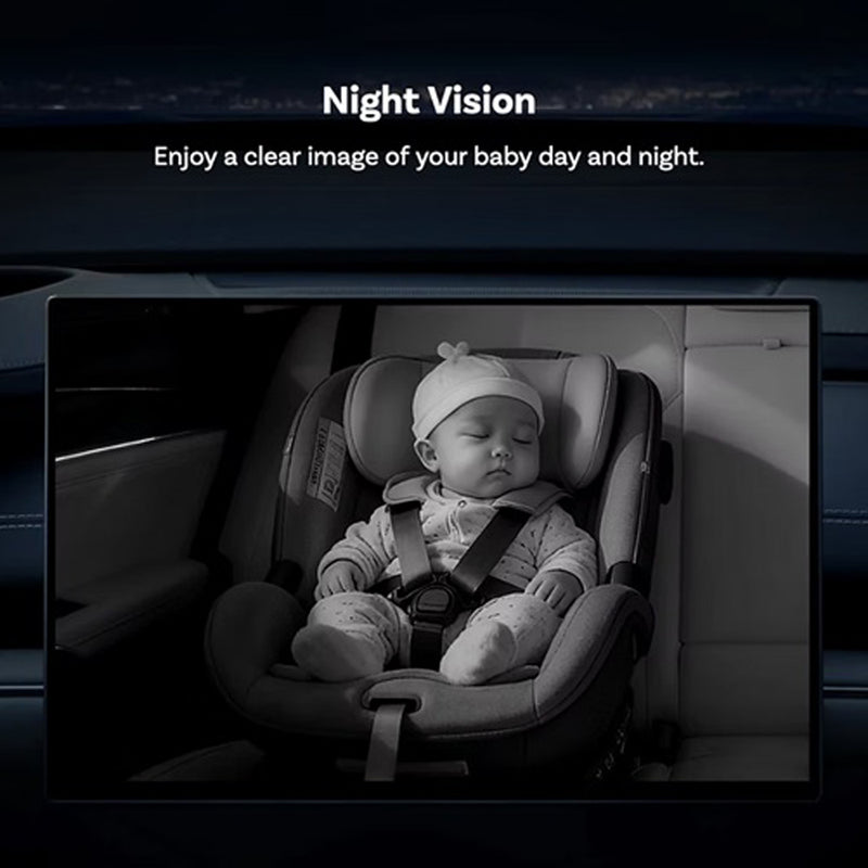 Bubbasafe Baby View Car Monitoring System - Panda