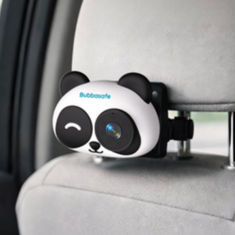Bubbasafe Baby View Car Monitoring System - Panda