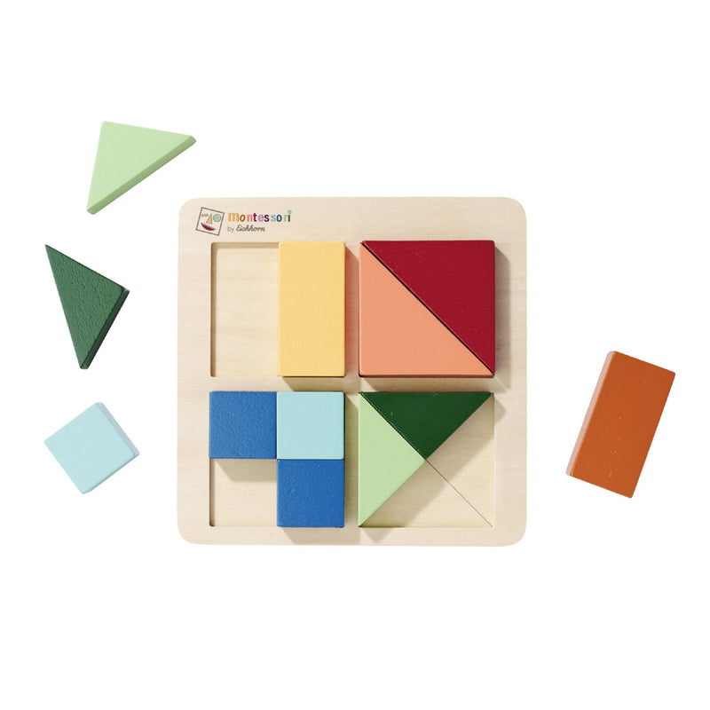 Bubble Montessori by Eichhorn Shape Puzzle
