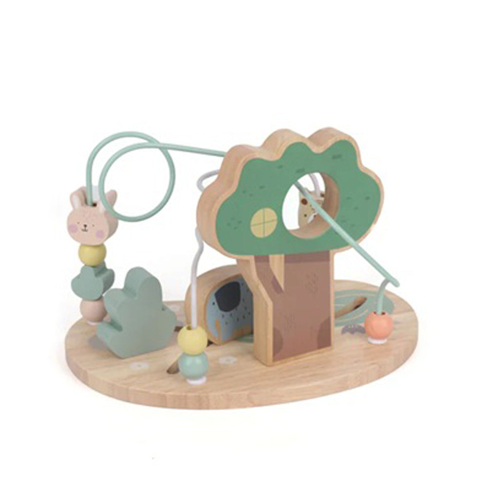 Bubble Wooden Bead Maze