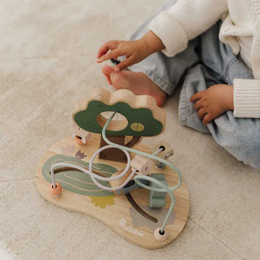 Bubble Wooden Bead Maze