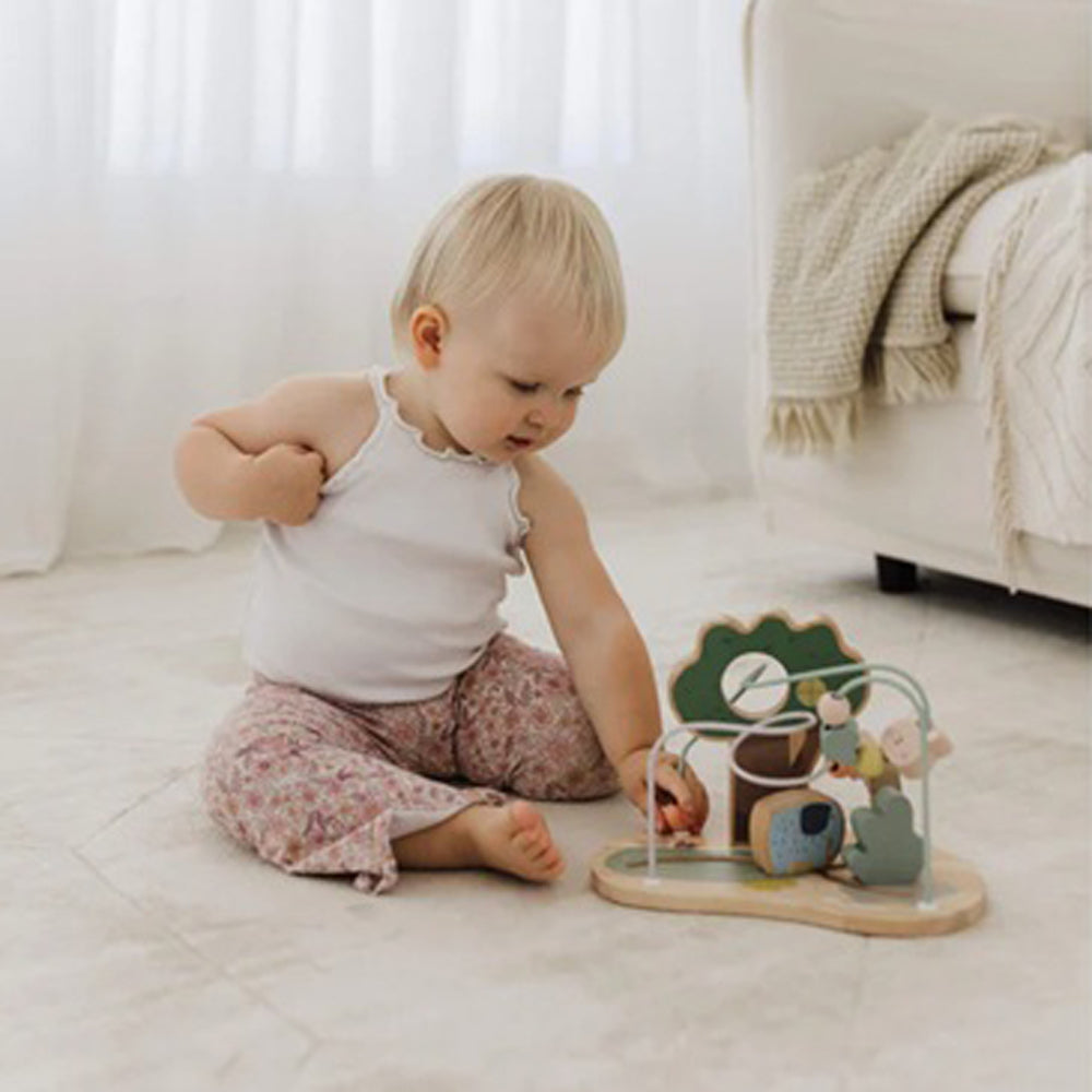 Bubble Wooden Bead Maze