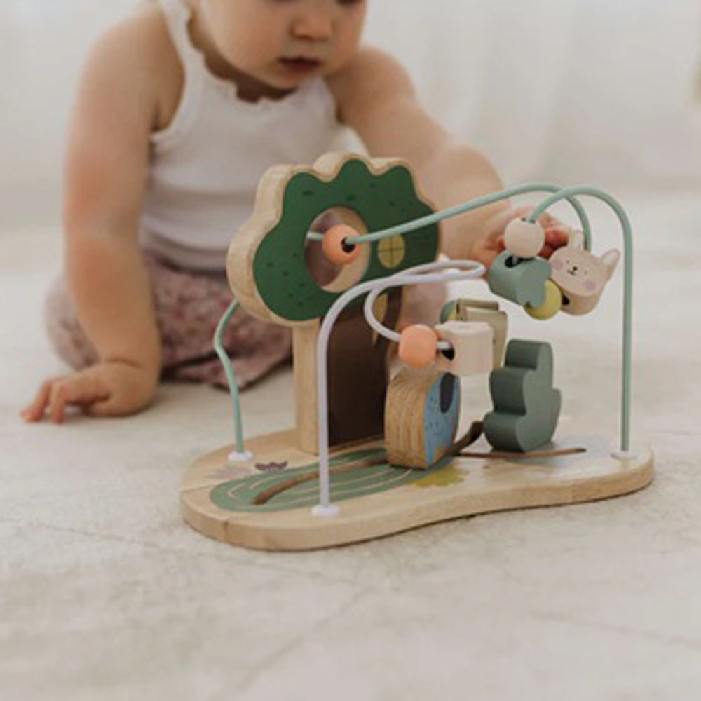 Bubble Wooden Bead Maze