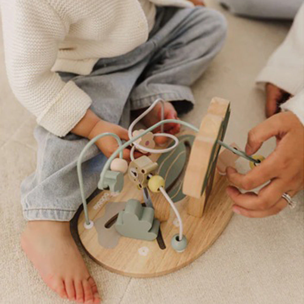Bubble Wooden Bead Maze