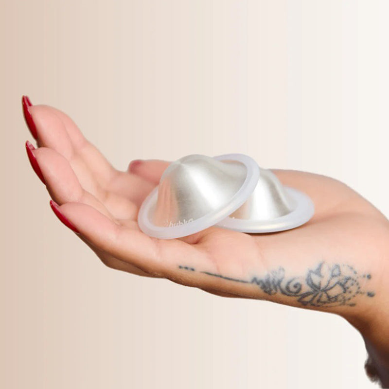 Bubka Aeroflow Silver Nipple Shields