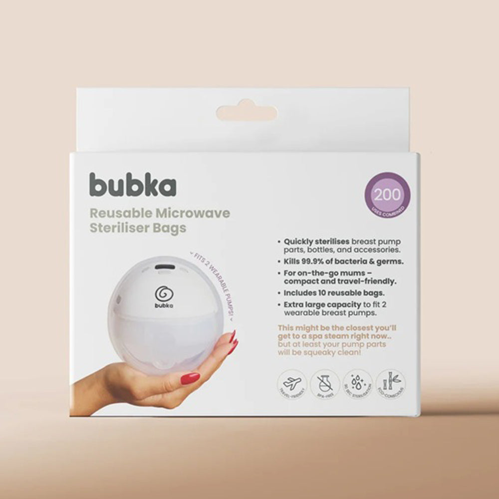 Bubka Steam Steriliser Bags 10 Pack
