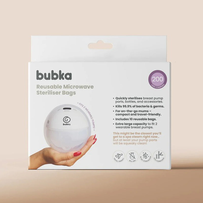 Bubka Steam Steriliser Bags 10 Pack