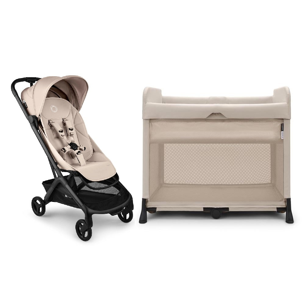 Bugaboo Butterfly2 Stroller + Stardust Plus Travel Cot