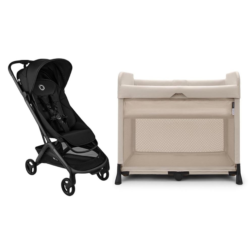 Bugaboo Butterfly2 Stroller + Stardust Plus Travel Cot