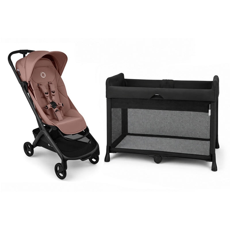 Bugaboo Butterfly 2 PLUS Travel Stroller + Stardust Travel Cot Bundle