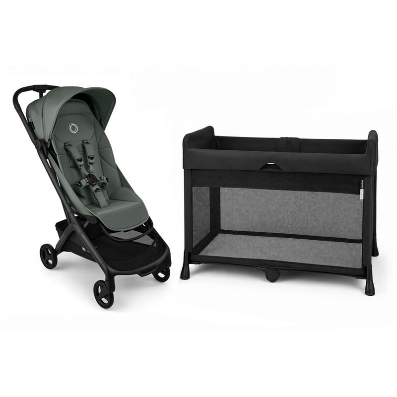 Bugaboo Butterfly 2 PLUS Travel Stroller + Stardust Travel Cot Bundle
