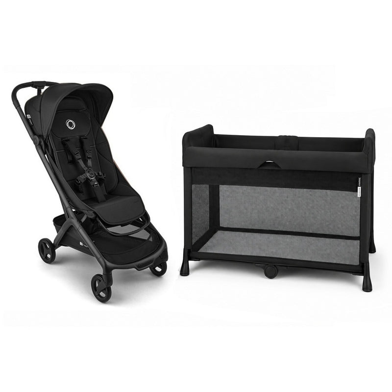 Bugaboo Butterfly 2 PLUS Travel Stroller + Stardust Travel Cot Bundle
