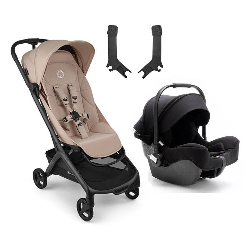 Bugaboo Butterfly 2 PLUS Travel Stroller + Bugaboo Turtle Capsule Bundle