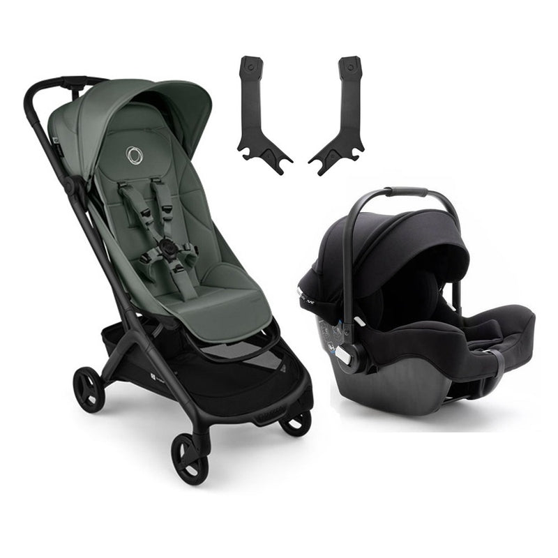 Bugaboo Butterfly 2 PLUS Travel Stroller + Bugaboo Turtle Capsule Bundle