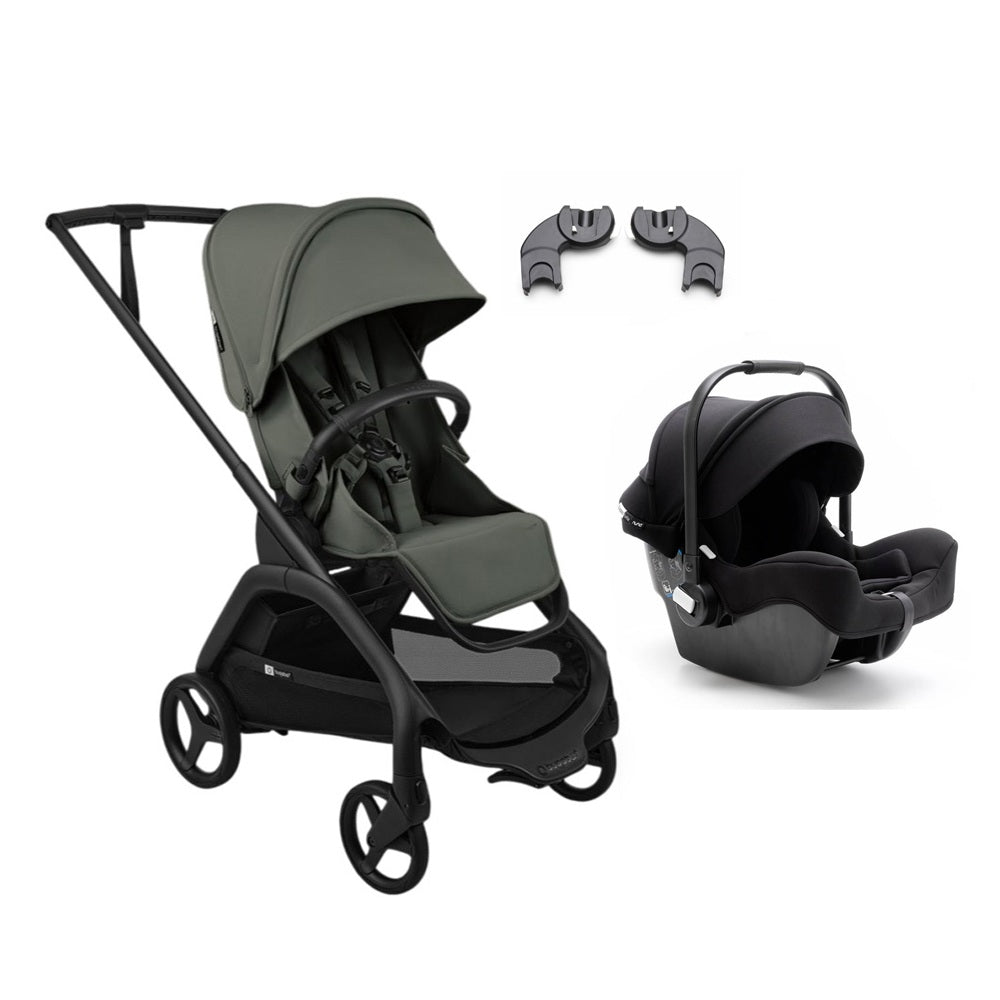 Bugaboo Dragonfly Plus + Bugaboo Turtle Capsule Bundle
