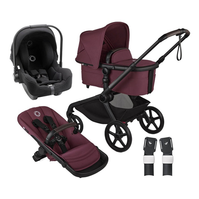 Bugaboo Kangaroo Complete Pram + Bugaboo Turtle Capsule Bundle