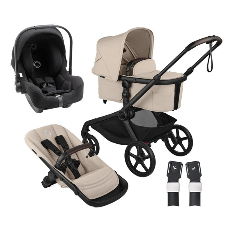 Bugaboo Kangaroo Complete Pram + Bugaboo Turtle Capsule Bundle