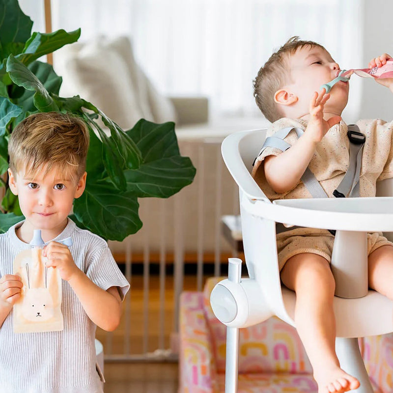 Cherub Baby On The Go Reusable Food Pouch Bundle Kit