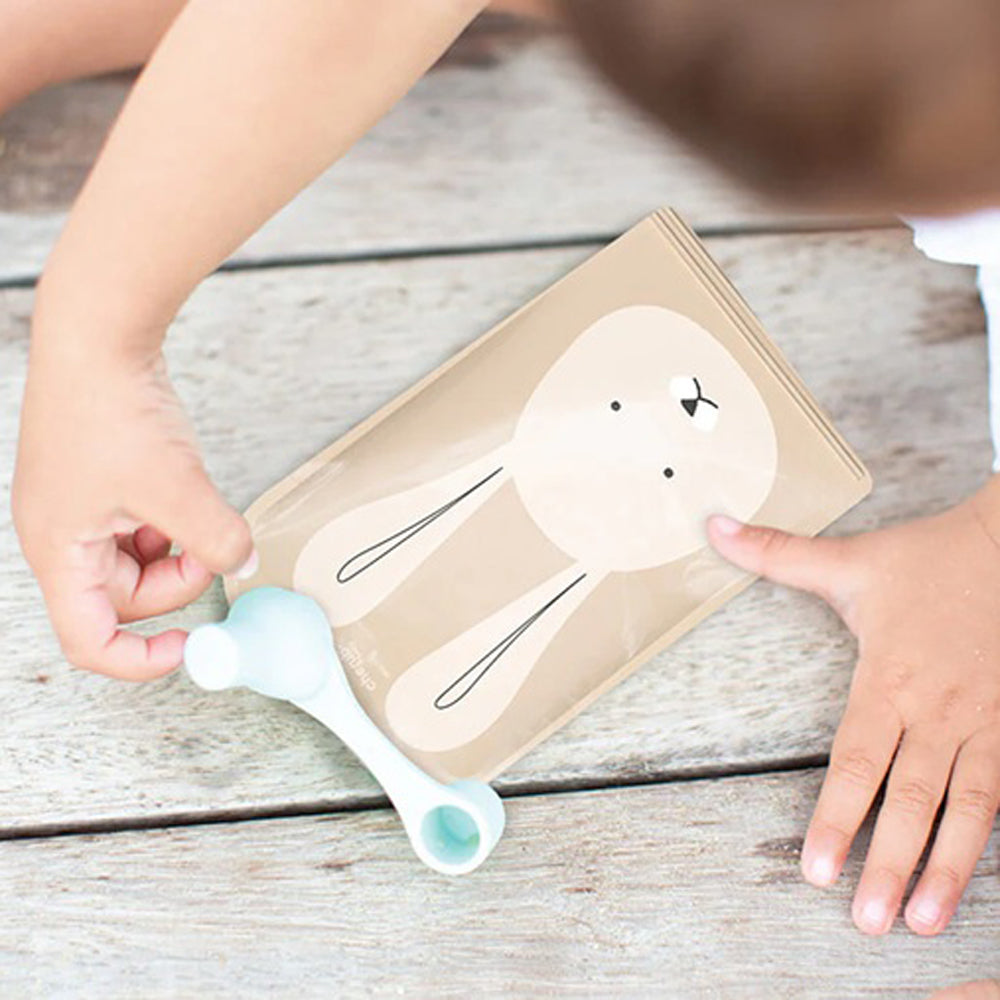 Cherub Baby Reusable Baby Food & Yoghurt Pouch Bundle Kit