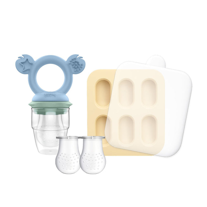 Cherub Baby Silicone Fresh Food Feeder / Nibble Tray / Replacement 2pk Net