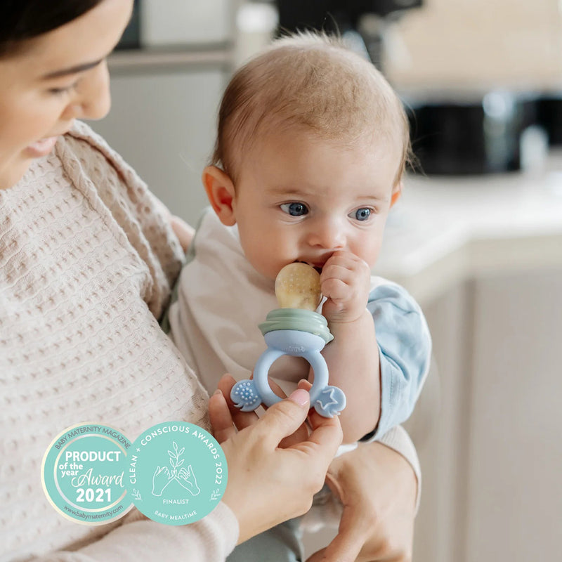 Cherub Baby Silicone Fresh Food Feeder / Nibble Tray / Replacement 2pk Net