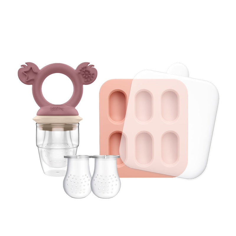 Cherub Baby Silicone Fresh Food Feeder / Nibble Tray / Replacement 2pk Net