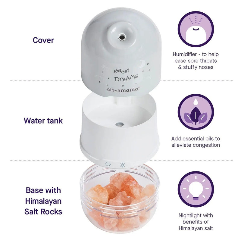 Clevamama ClevaPure Salt Lamp