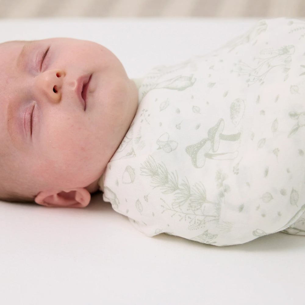 Clevamama ClevaSleep Swaddle Forest Friends