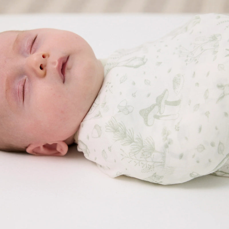 Clevamama ClevaSleep Swaddle Forest Friends