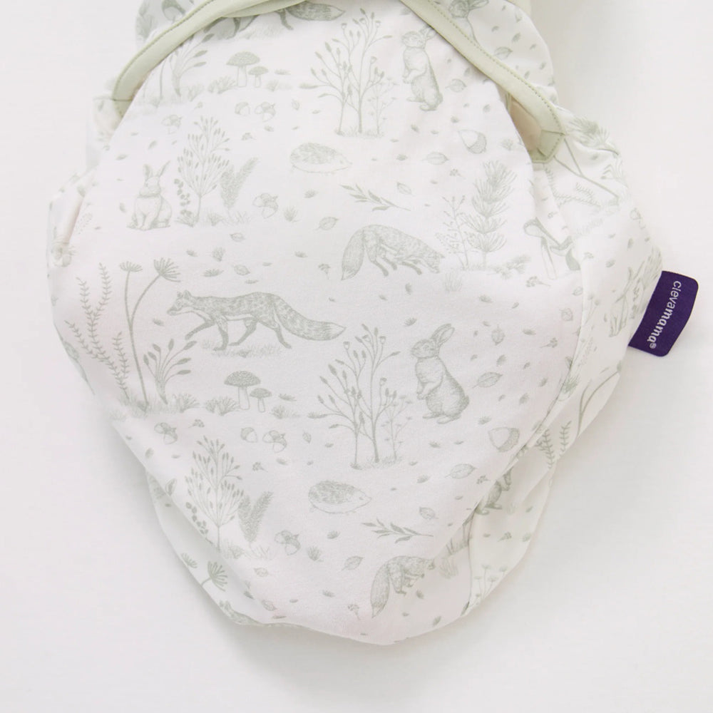Clevamama ClevaSleep Swaddle Forest Friends