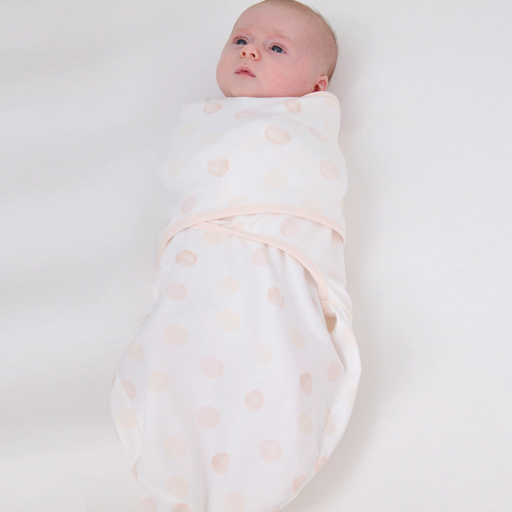 Clevamama ClevaSleep Swaddle Pink Spot