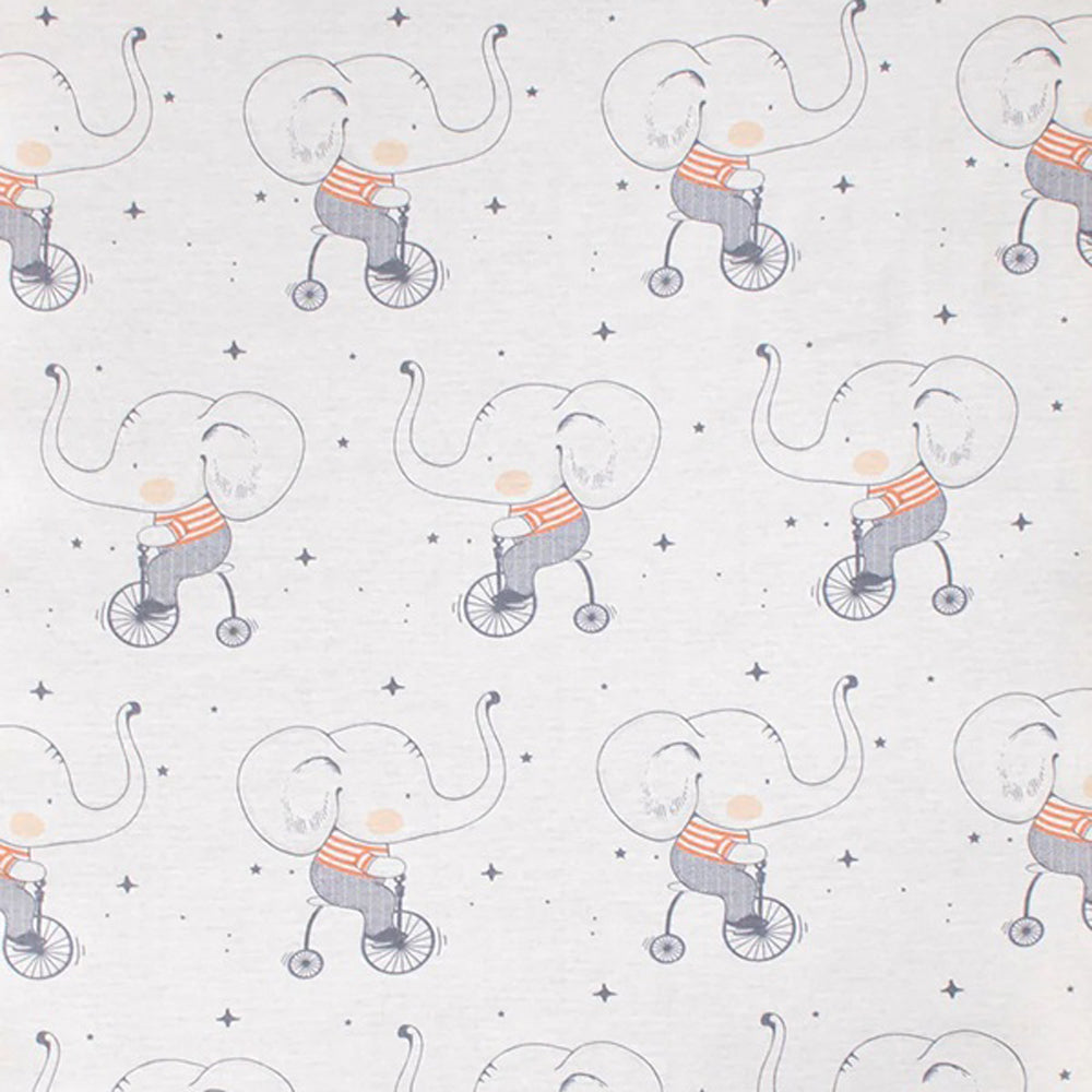 Cocoon Fitted Sheet Cot Circus Elephant