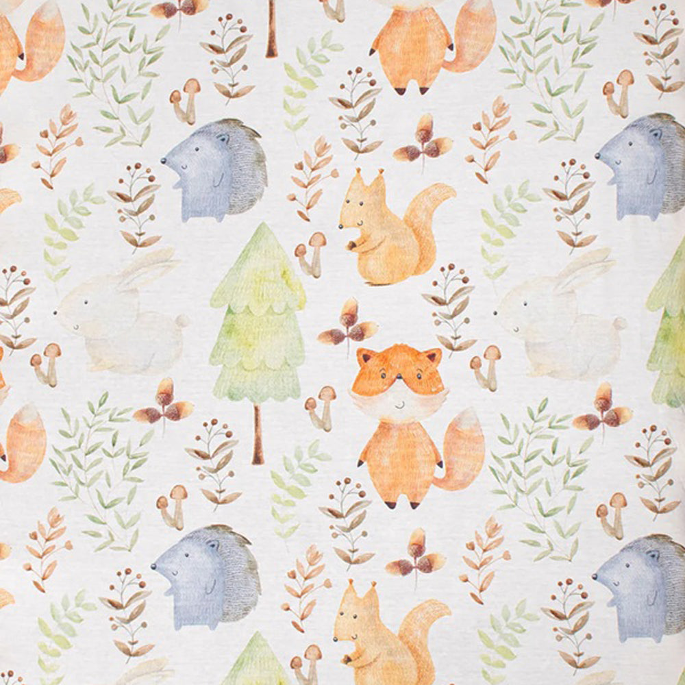 Cocoon Fitted Sheet Cot Forest Friends