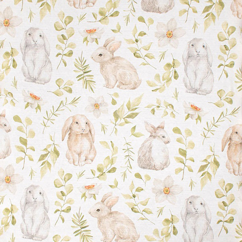 Cocoon Fitted Sheet Cot Lazy Bunny