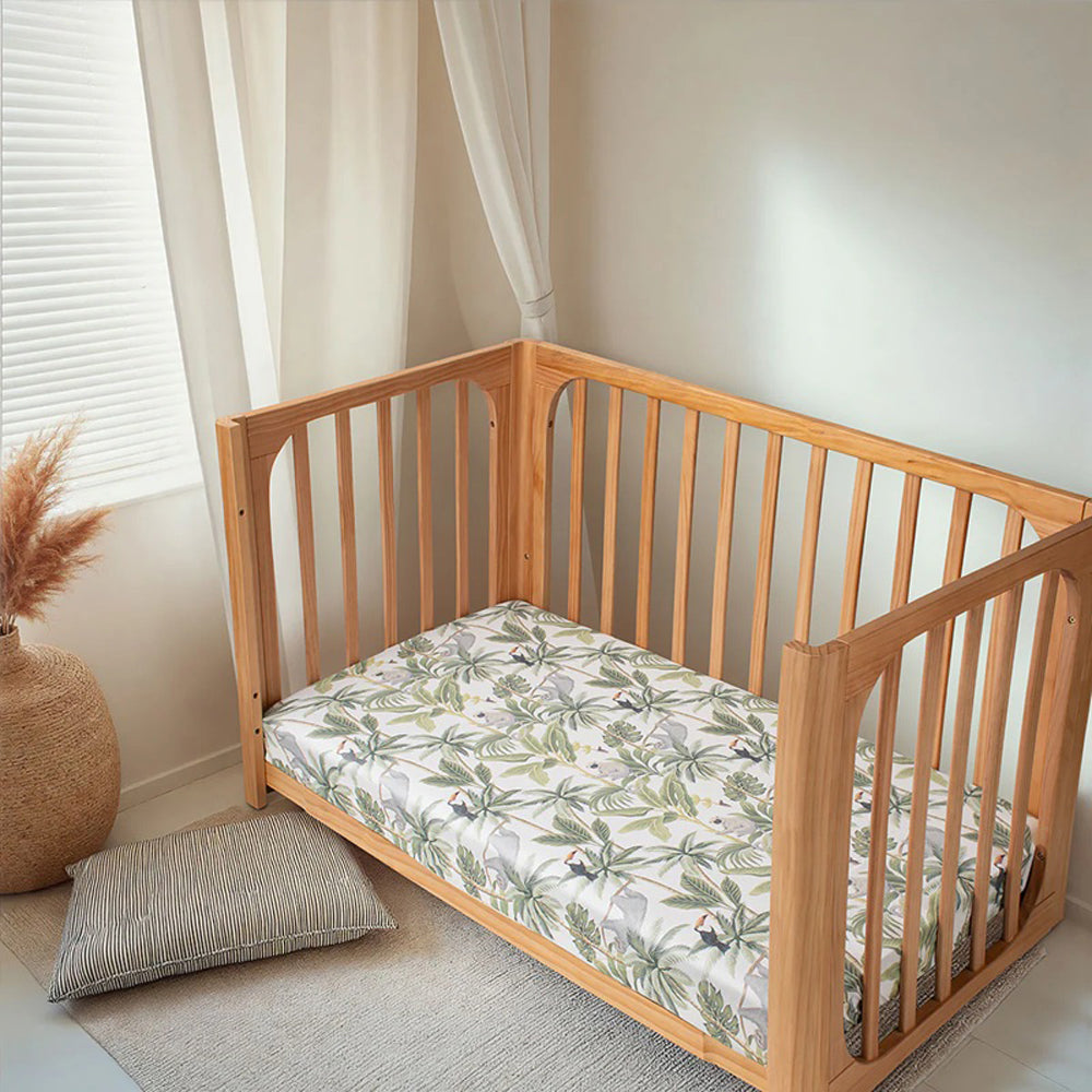 Cocoon Fitted Sheet Cot Tropicana