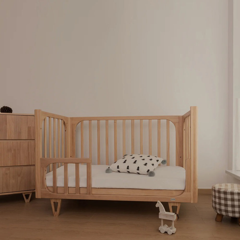 Cocoon Vibe 4 In 1 Cot + Mattress Sandstone