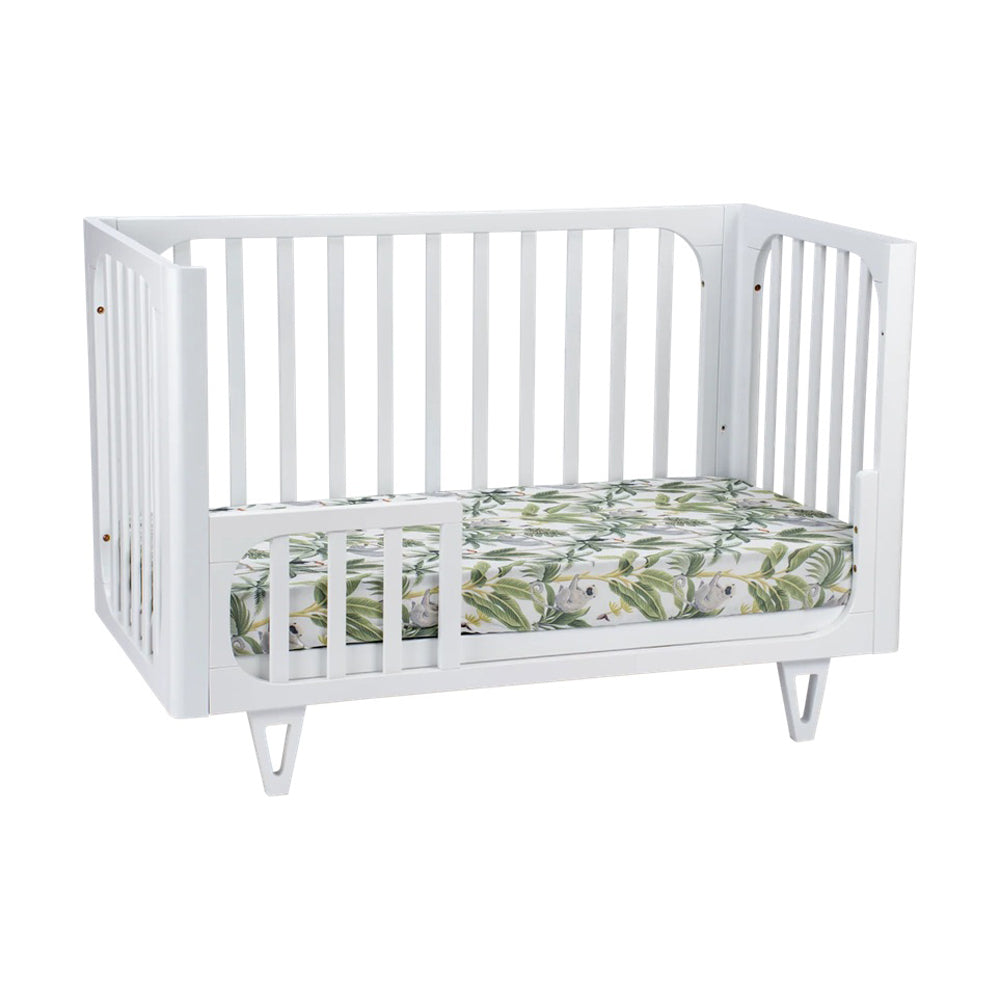 Cocoon Vibe 4 In 1 Cot + Mattress White