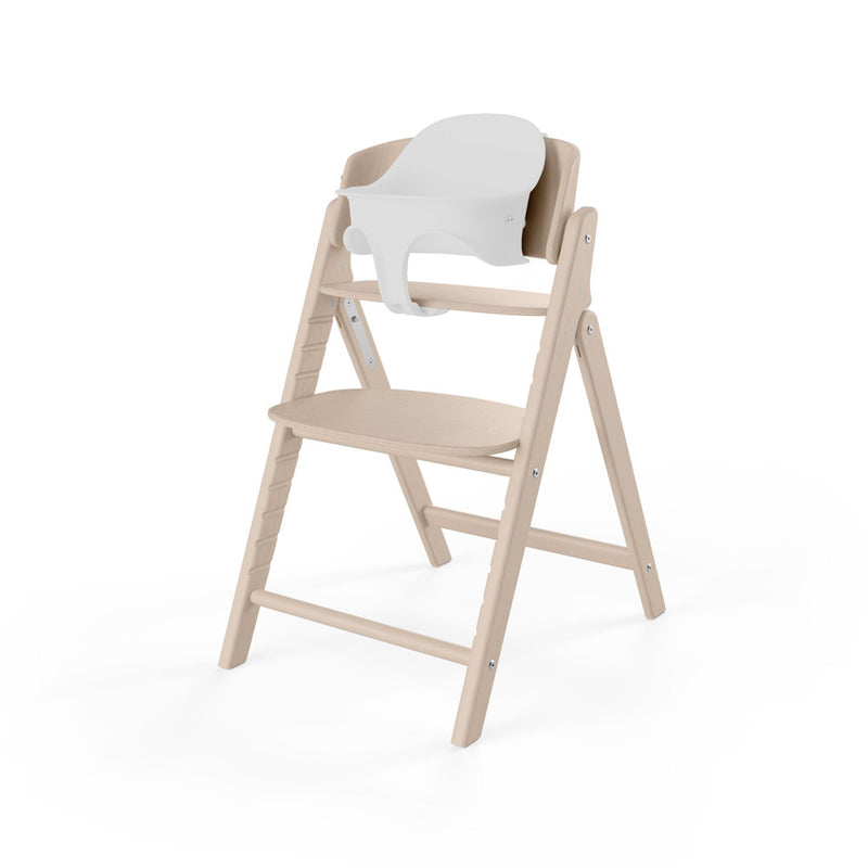 Cybex Click & Fold 3 in 1 Complete Highchair Light Natural
