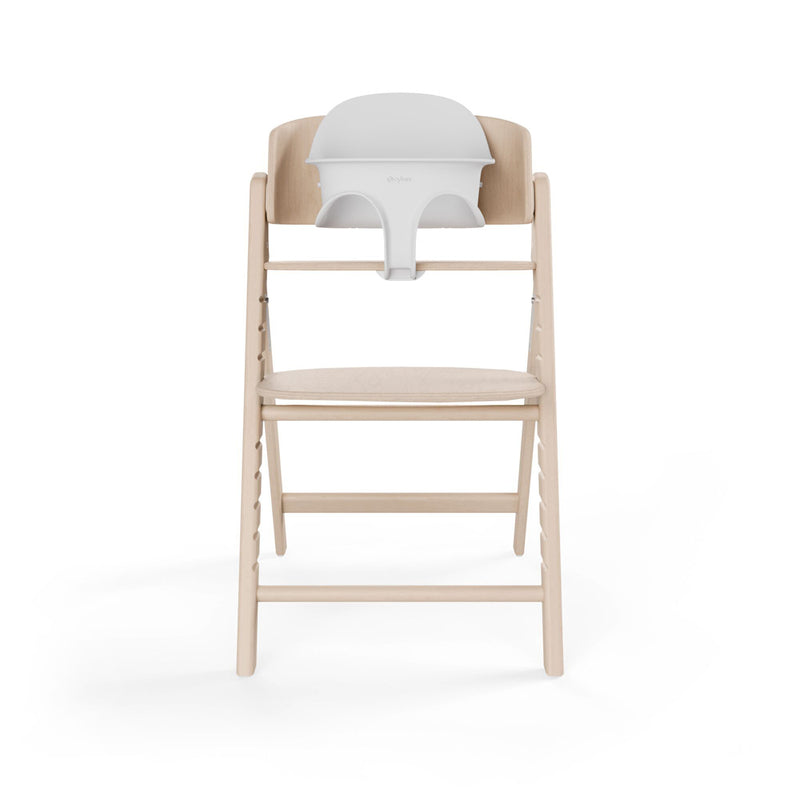 Cybex Click & Fold 3 in 1 Complete Highchair Light Natural