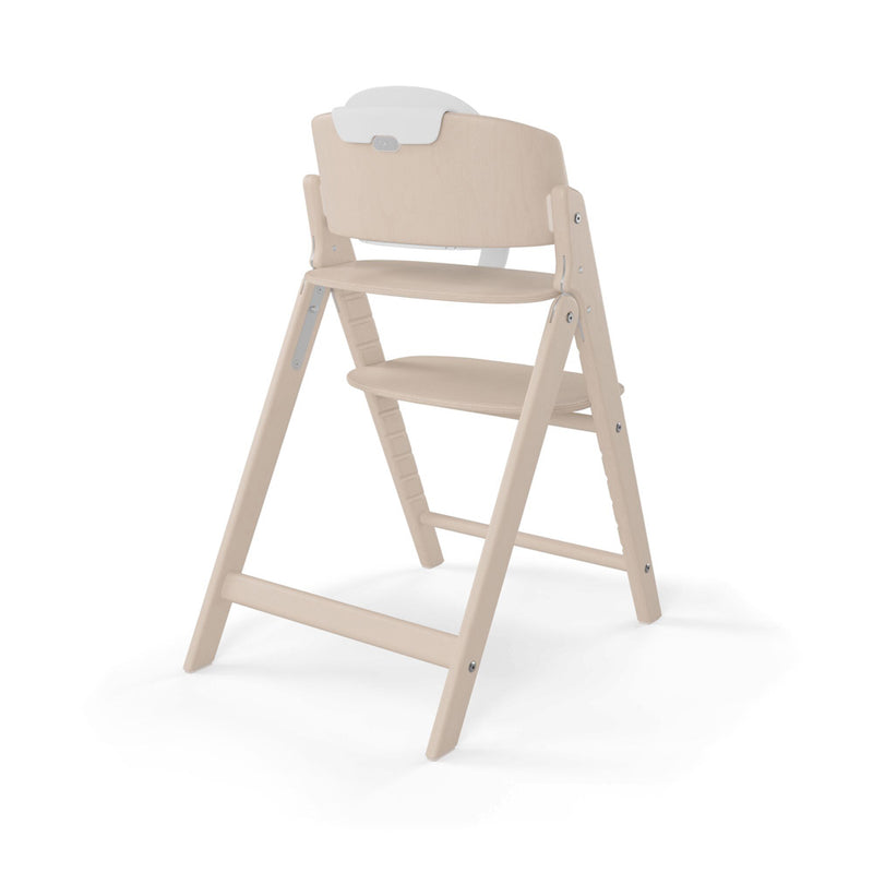 Cybex Click & Fold 3 in 1 Complete Highchair Light Natural