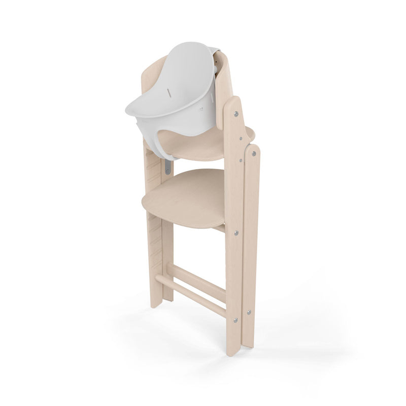 Cybex Click & Fold 3 in 1 Complete Highchair Light Natural