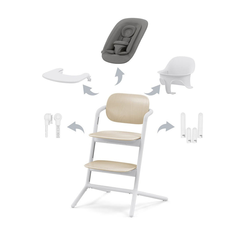 Cybex Lemo2 High Chair Newborn Bundle